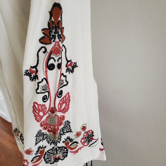 Free people Ivory Comb Bell sleeves dress - Picture 7 of 11